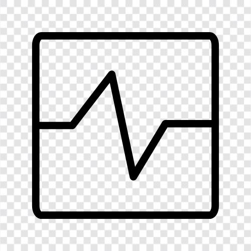 Herzfrequenzmesser, Herzgeräusche, EKG, Karte symbol