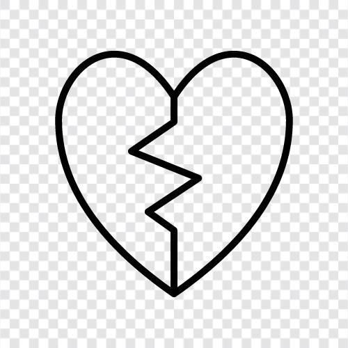 Heartache, Sad, Pain, Grief ikon svg