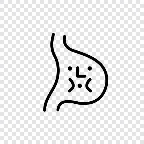 heartburn, upset stomach, diarrhea, constipation icon svg