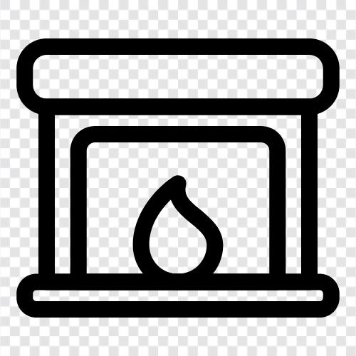 heating, furnace repair, furnace installation, furnace maintenance icon svg