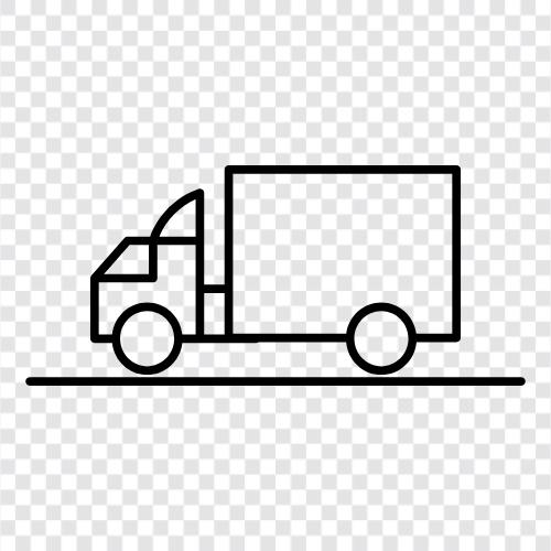 heavy, trucking, haul, transportation icon svg