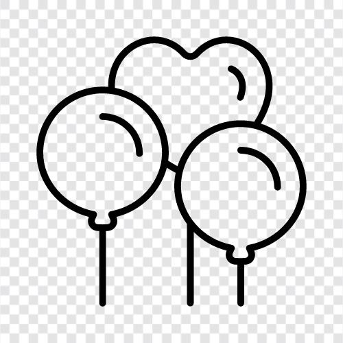 helium, party, children, birthday icon svg