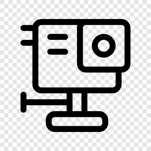 Hero, camera, action camera, digital camera icon svg