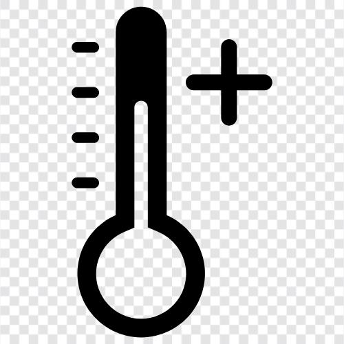 Daha yüksek sıcaklık, daha sıcak sıcaklık, daha fazla sıcaklık ikon svg