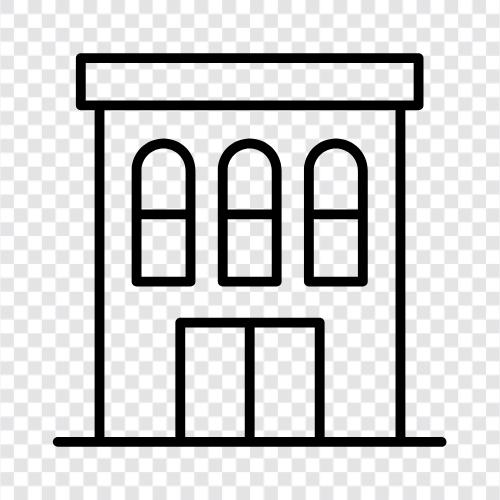 historic, architecture, old, historic buildings icon svg