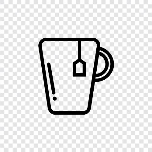 history, health, benefits, caffeine icon svg