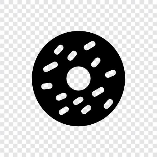 hole, donut hole, donut shop, donut bakery icon svg