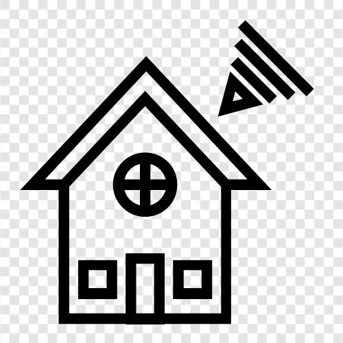 home automation, smart home, home security, home automation systems icon svg