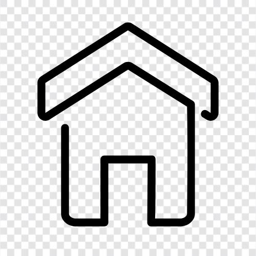 Home Verbesserungen, Renovierung, Hausbau, Bodenbeläge symbol