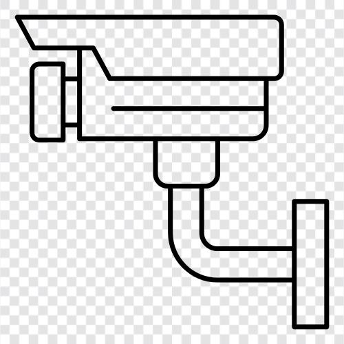 ev güvenlik kamerası, gözetleme kamerası, dadı kamerası, bebek monitörü ikon svg