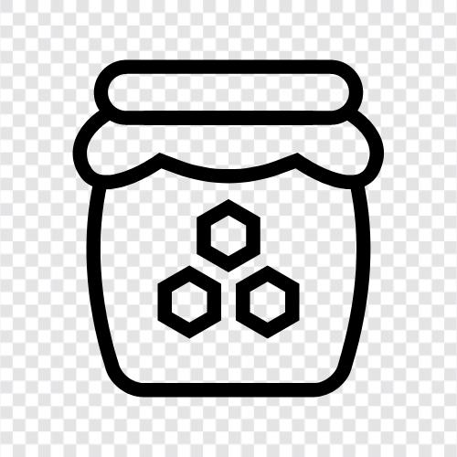 honeycomb, honeycombs, honey production, honeybee icon svg