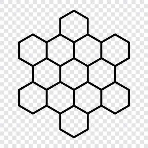 honeycomb, honey, honeycomb sheets, honeycomb tiles icon svg