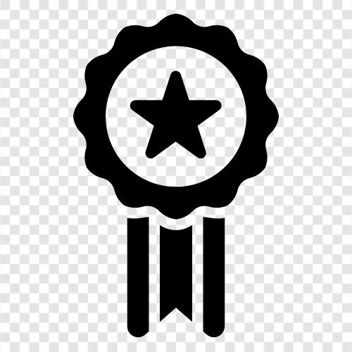 honor, appreciation, respect, medal icon svg