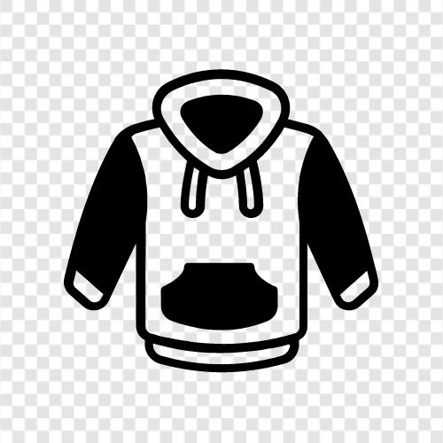 hoodies, knit hoodie, printed hoodie, fleece hoodie icon svg