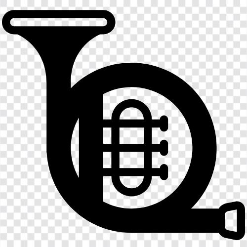 Horn, Music, Instrument, Music Education icon svg