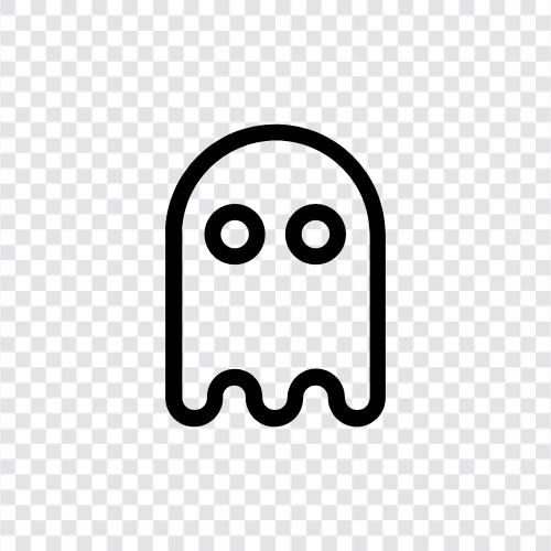 Horror, Mystery, Thriller, Ghost Game icon svg