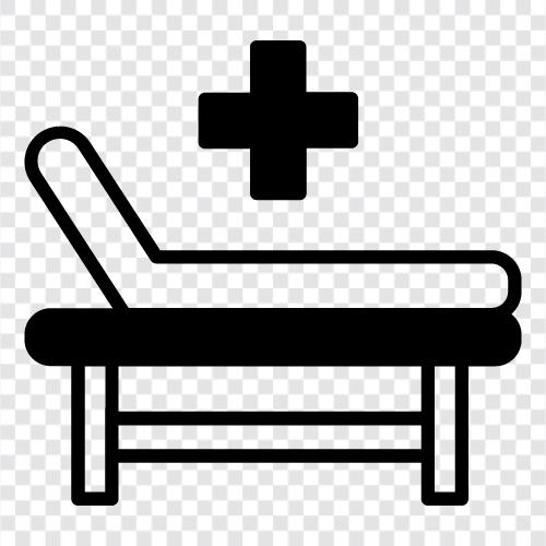 Принадлежности для больничных койкомест, госпиталь &quot; Койка &quot;, госпиталь &quot; Кровать &quot; Значок svg