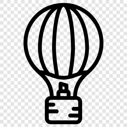 sıcak hava balonu, hava balonu yolculuğu, hava balonu fotoğrafçılığı, hava balonu ikon svg