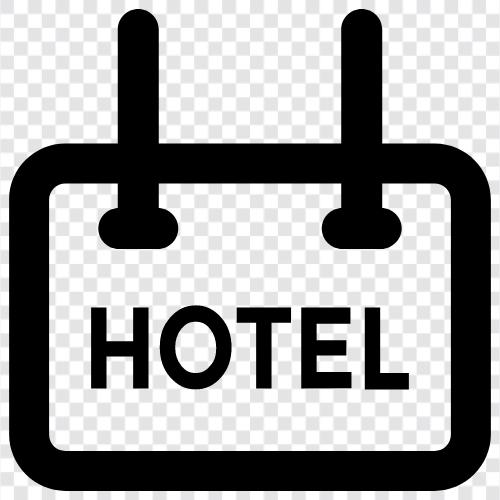 Hotel Management Board, Hotel Operations Board, Hotel Board symbol