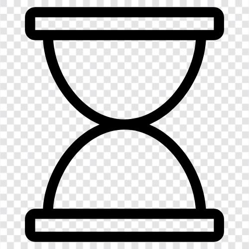 hourglass, time, clock, sand icon svg