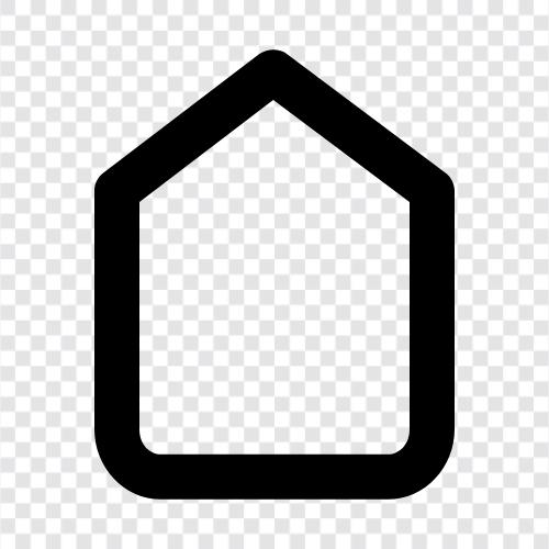 House, Property, Real Estate, Rent icon svg