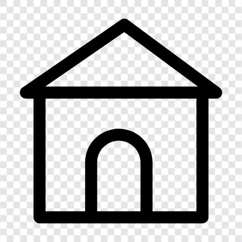 Haus, Grundstück, Ort, Wohnen symbol