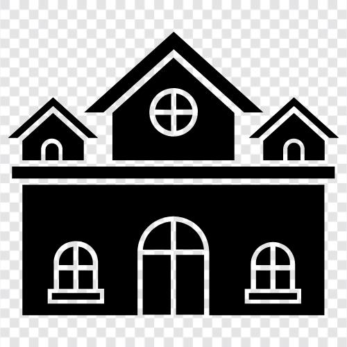 house, living, accommodation, flat icon svg