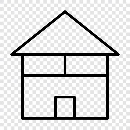 House, Property, Rent, Living icon svg
