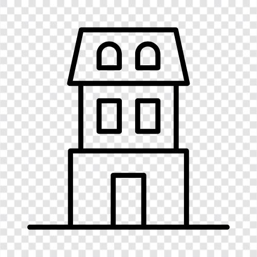 House, Housewarming, Move In, Rent ikon svg