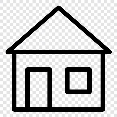 House, Property, Rent, House Cleaning icon svg