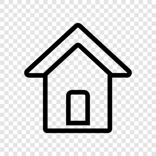 House, Rooms, Living, Place icon svg