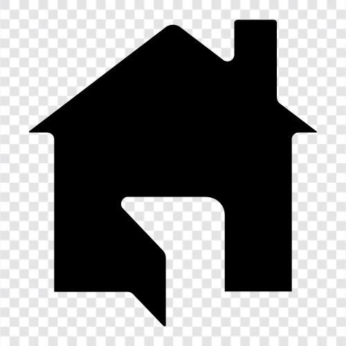 Haus, Immobilien, Hauserwärmung, Renovierung symbol