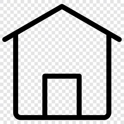 House, Property, Place, Dwelling icon svg