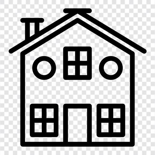 House, Property, Place, Location icon svg