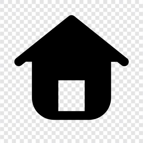 House, Property, Living, Place icon svg