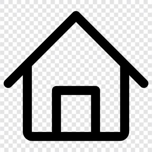 House, Property, Rent, Mortgage icon svg