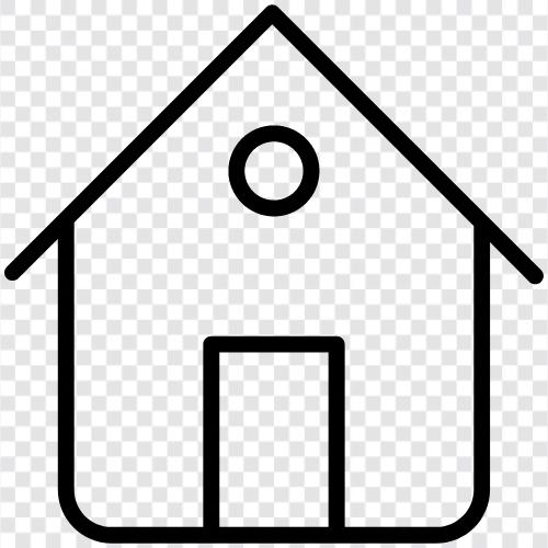 House, Furniture, Interior Design, Property icon svg