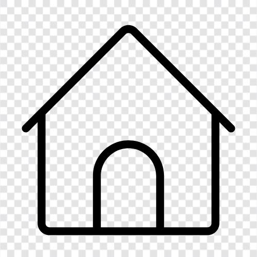 House, Properties, Rentals, Rentals in icon svg