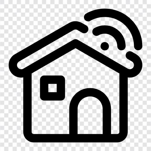 House, Rent, Property, Living icon svg