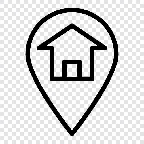 house, living, furniture, decoration icon svg