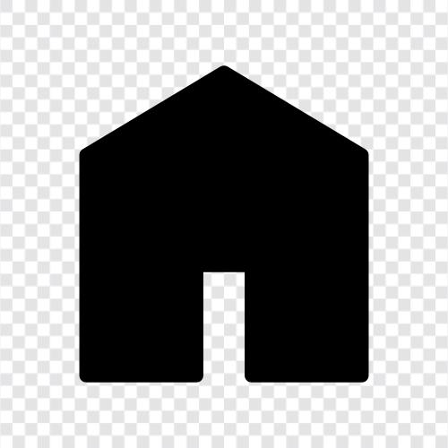 House, Property, Living, Interior icon svg