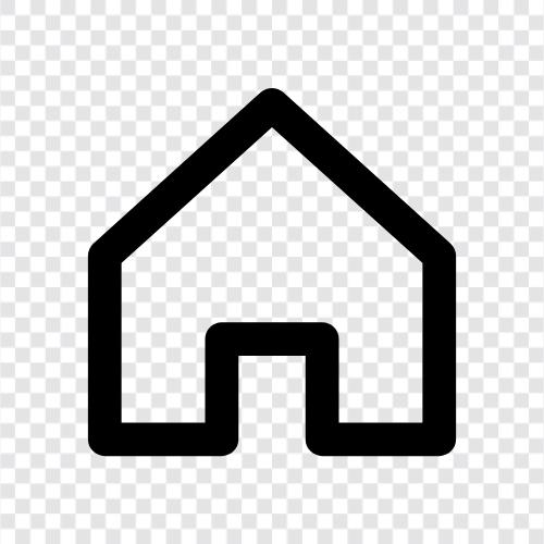 House, Property, Place, Residence icon svg