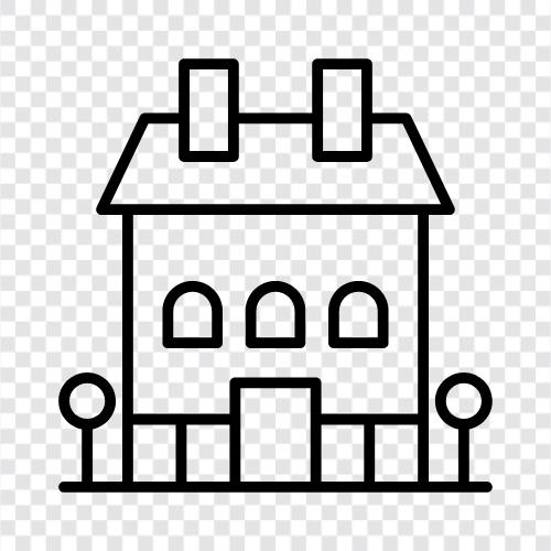 House Plans, House Floor Plans, House Designs, House Plans With Garage icon svg