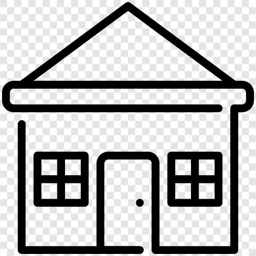 Hauspläne, Haus Grundrisse, Haus Grundrisse zum Verkauf, Haus Boden symbol