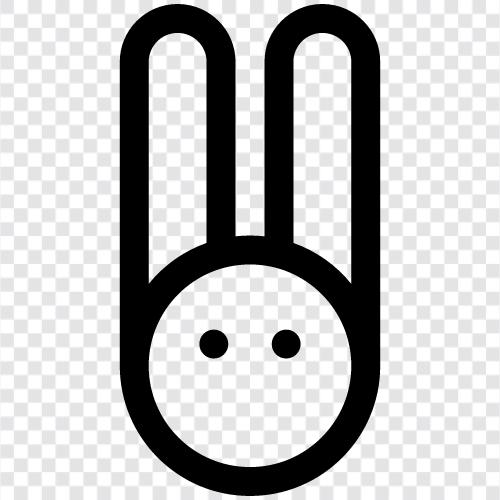 Домашний кролик, Петский кролик, House Rabbit Health, Rabbit Equipments Значок svg