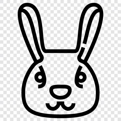 House Rabbit, Pet Rabbit, House Rabbit Care, Rabbit icon svg
