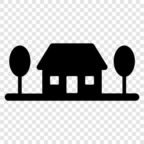 House, Living, Place, Room icon svg