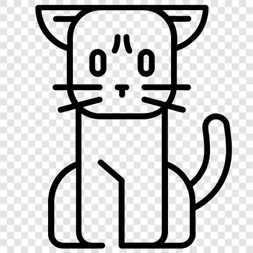 housecat, kitty, pet, feline icon svg