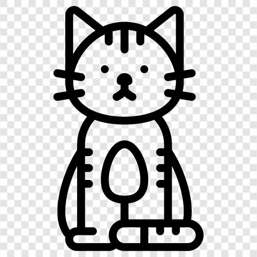 housecat, pet, felines, domestic icon svg