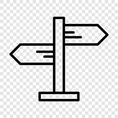 wie man Richtungen Weg, Anfahrt Weg, Karte Richtungen Weg, Richtungen Weg symbol